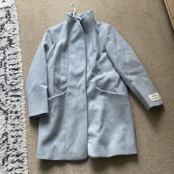 Wilfred Jackets & Blazers - Wilfred The Cacoon Coat New-Virgin Wool, size L, Heather Light Grey